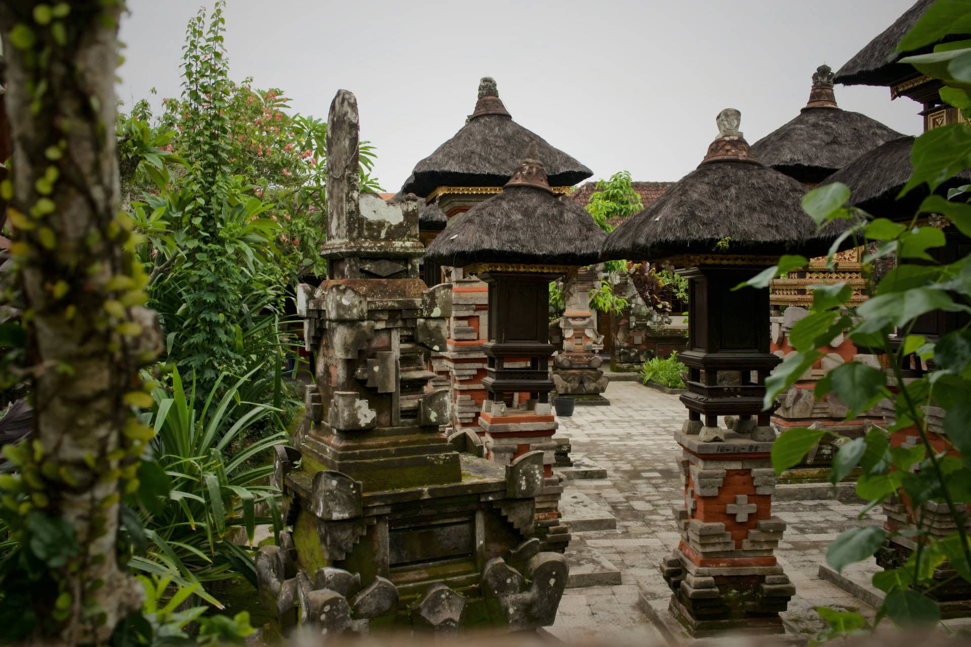 Stiller Tempel Ubud